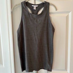 Athleta Ultimate Train Textured Tank - Grey Size Small